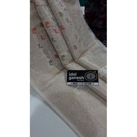 IG7790  Lite weight banarasi soft kathan weaving sarees 3230/-