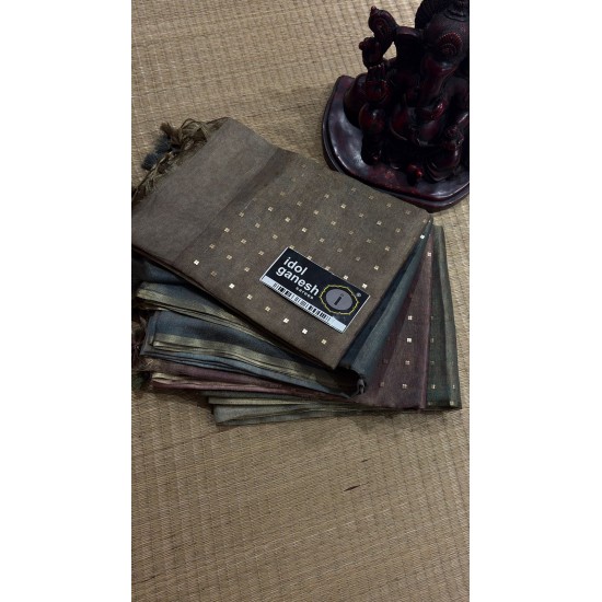 IG7794 lite weight muslin sarees with beautiful print  