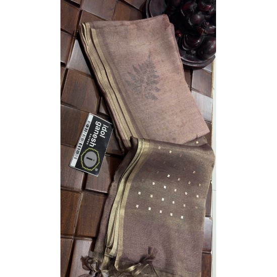 IG7794 lite weight muslin sarees with beautiful print  