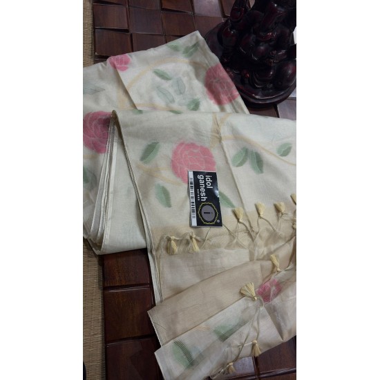 IG7795 lite weight kadhi jamdani weaving sarees IG7795 lite weight kadhi jamdani weaving sarees