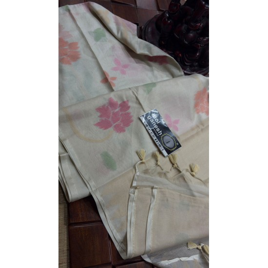 IG7797 lite weight kadhi jamdani weaving sarees  