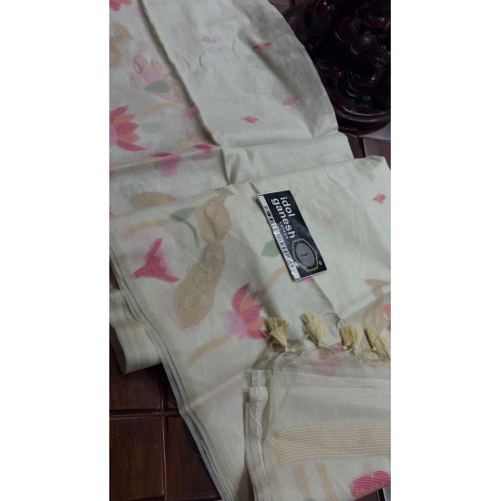 IG7799lite weight kadhi jamdani weaving sarees 