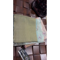 IG7804lite weight soft Tusser sarees jari palli jari border 