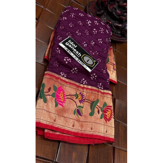 IG7807:pure paitani weaving sarees 