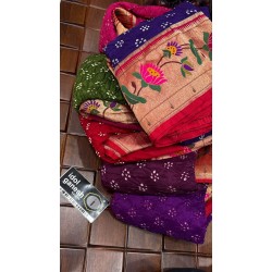 IG7807:pure paitani weaving sarees 
