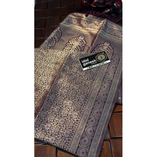 IG7821lite weight Banarasi kathan sarees 