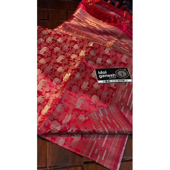 IG7823lite weight banarasi mashroo kathan 