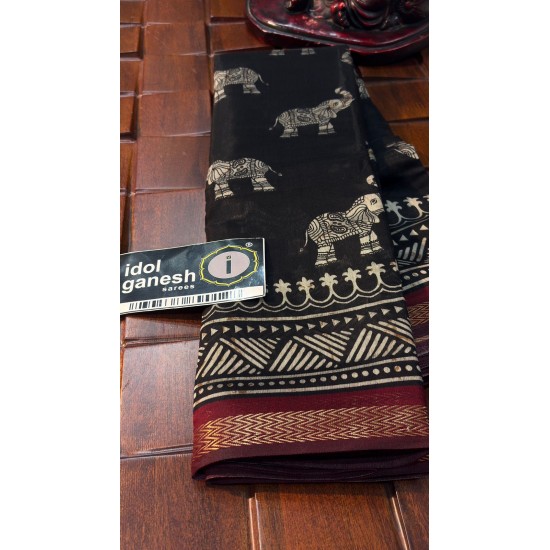 IG7841 Lite weight pure Maheswari sarees 