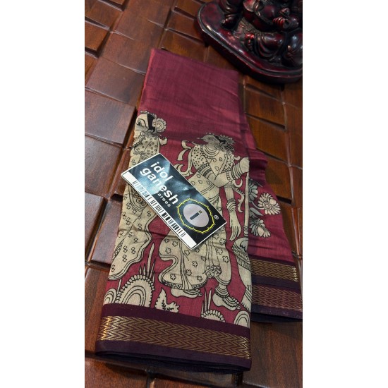 IG7842 Lite weight pure Maheswari sarees