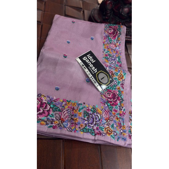 IG7852 Lite weight pure one gram Tissu sarees IG7852 Lite weight pure one gram Tissu sarees