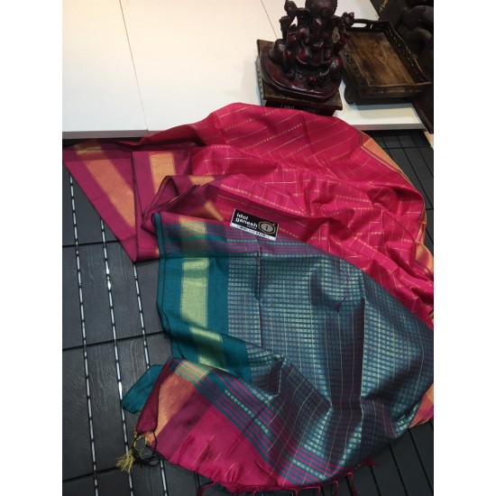 IG787 Lite weight Dupion pattu