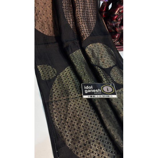 IG7871pure kosa mango border less sarees  