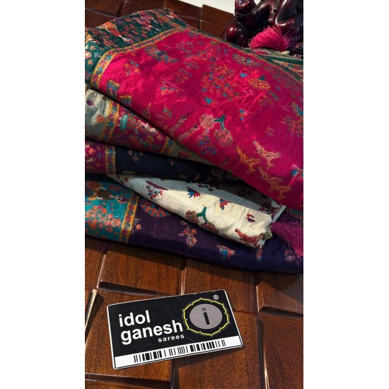 IG7880 lite weight pure Tanjore weaving sarees  