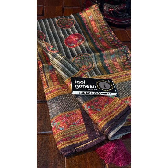 IG7882lite weight pure Tissu sarees 