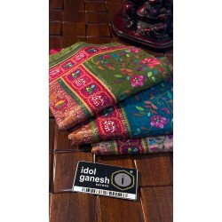 IG7883pure Kashmir Emporem patola weaving