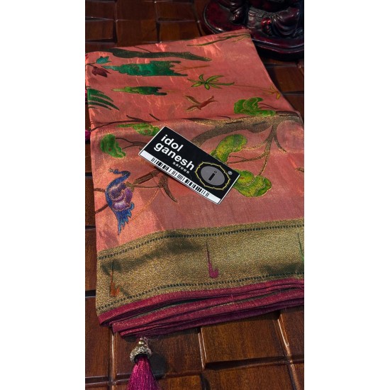 IG7886 lite weight pure Tissu sarees 6300/-