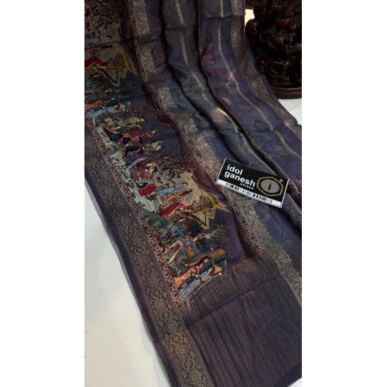 IG7889:lite weight pure natural crape sarees  