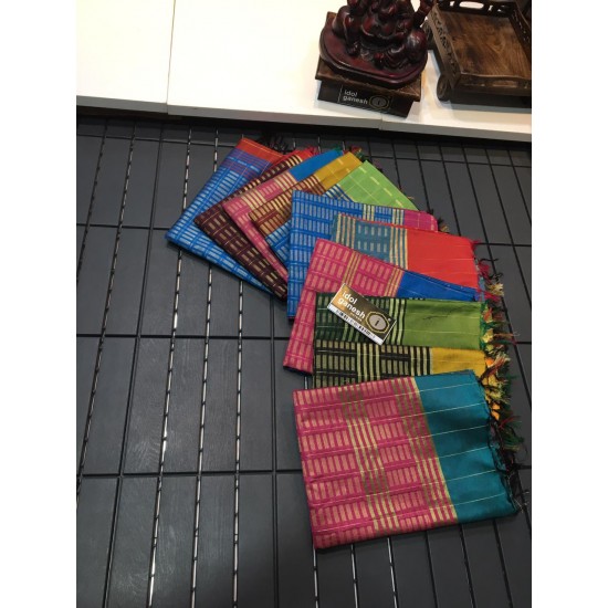 IG789 Lite weight Dupion pattu