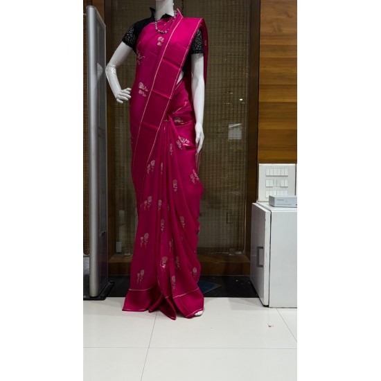 IG7896lite weight pure R mango pattu border  3800/-
