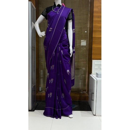 IG7896lite weight pure R mango pattu border  3800/-