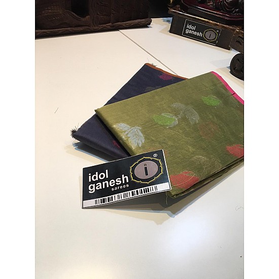 IG824 Lite weight soft chanderi pattu 