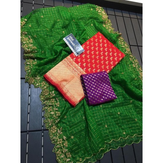 IG826 Lite weight Banaras weaving