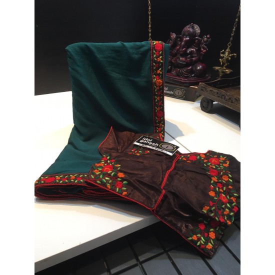 IG840  Beautiful chinone sarees