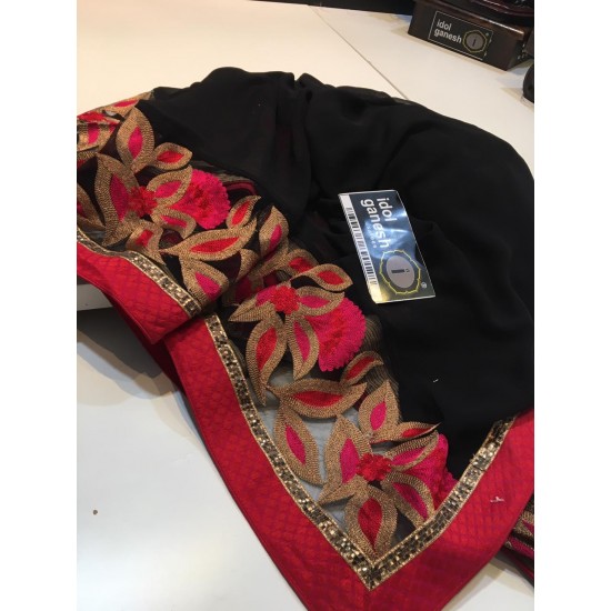 IG862 Pure chiffon saree