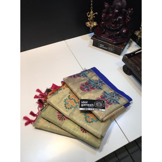 IG869 Lite weight tissue sarees