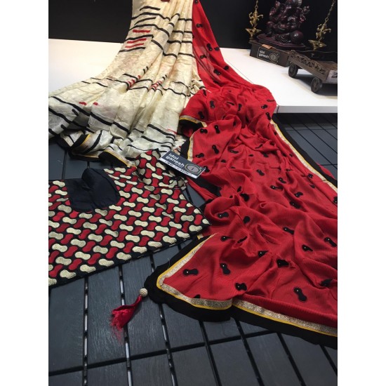 IG889 Beautiful designer saree