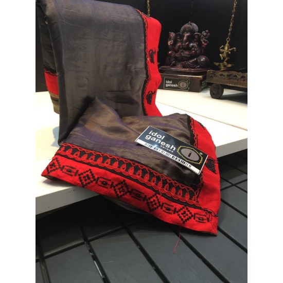 IG893 Lite weight dola crap sarees