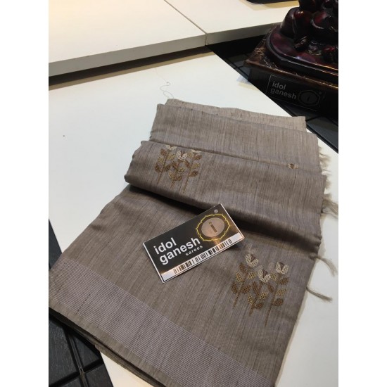 IG914 Lite weight khadi jute sarees