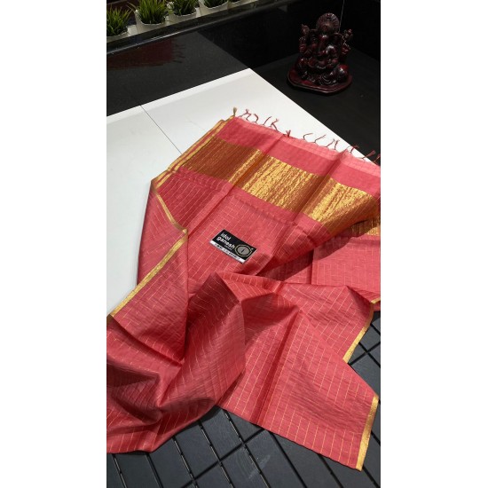 IG945 Pure Handloom tussar silk 