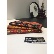 IG967 Lite weight soft crape satin pattu border