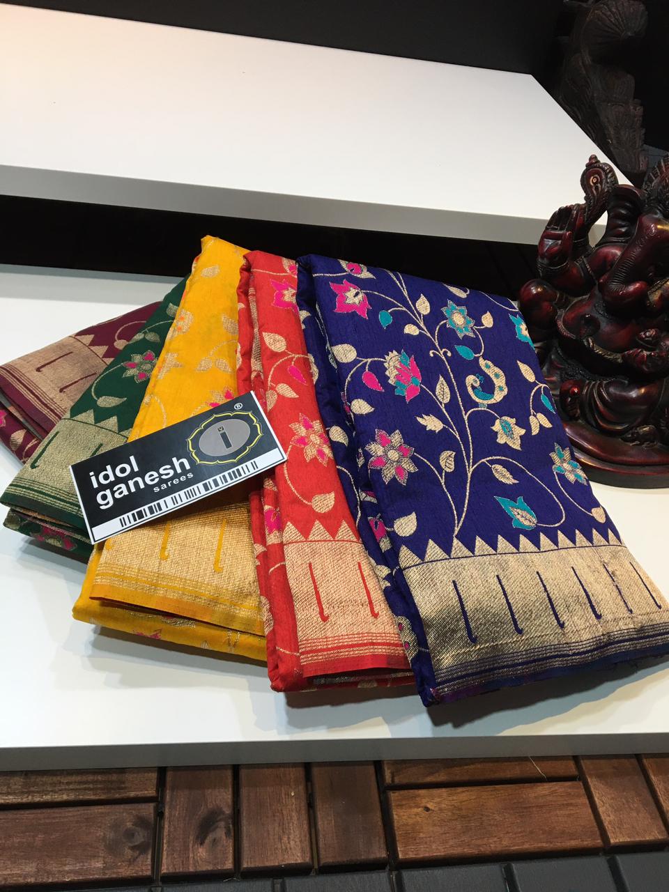 IG1035 Lite weight fancy paithani pattu