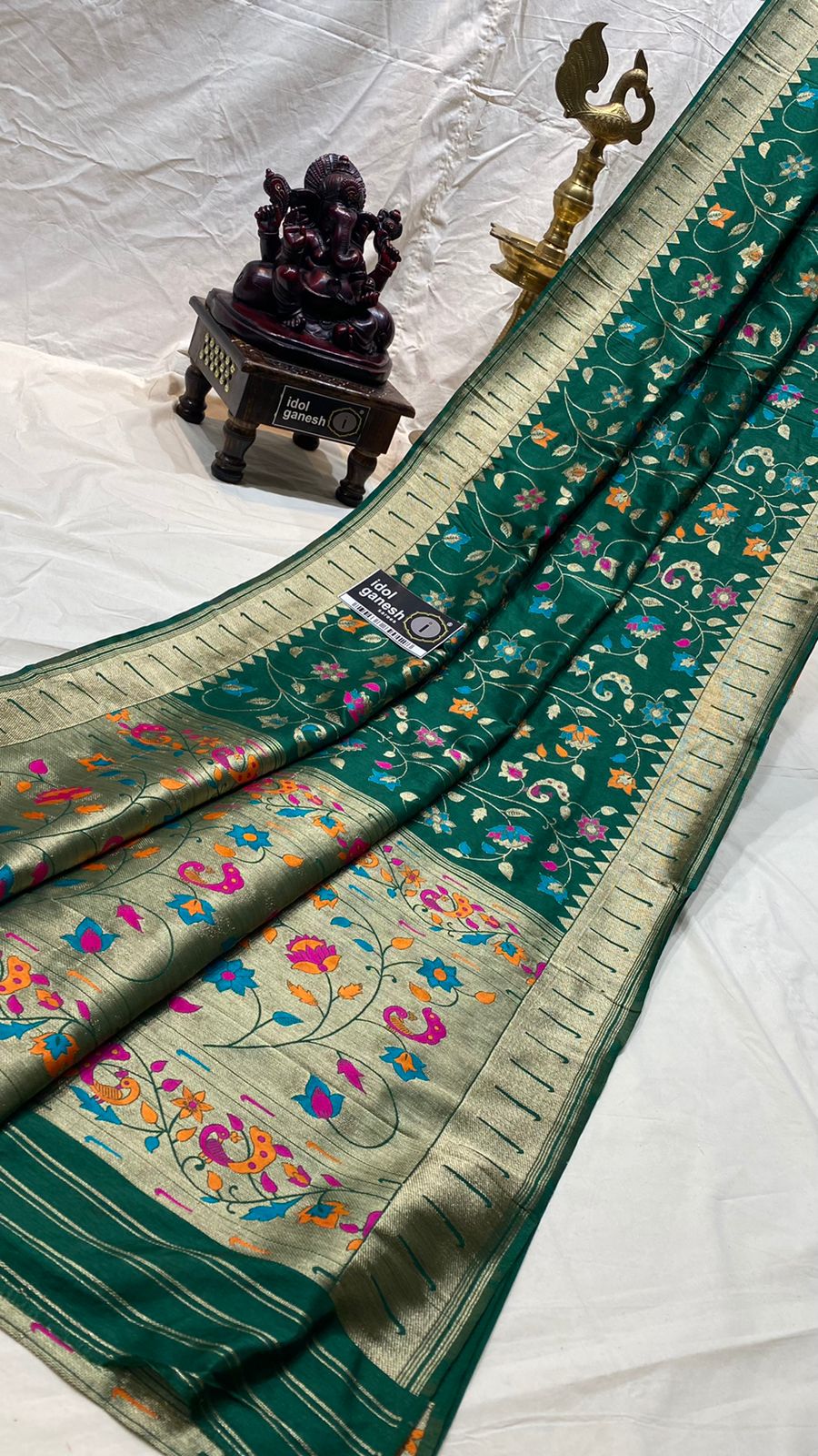 IG1035 Lite weight fancy paithani pattu IG1035 Lite weight fancy paithani pattu