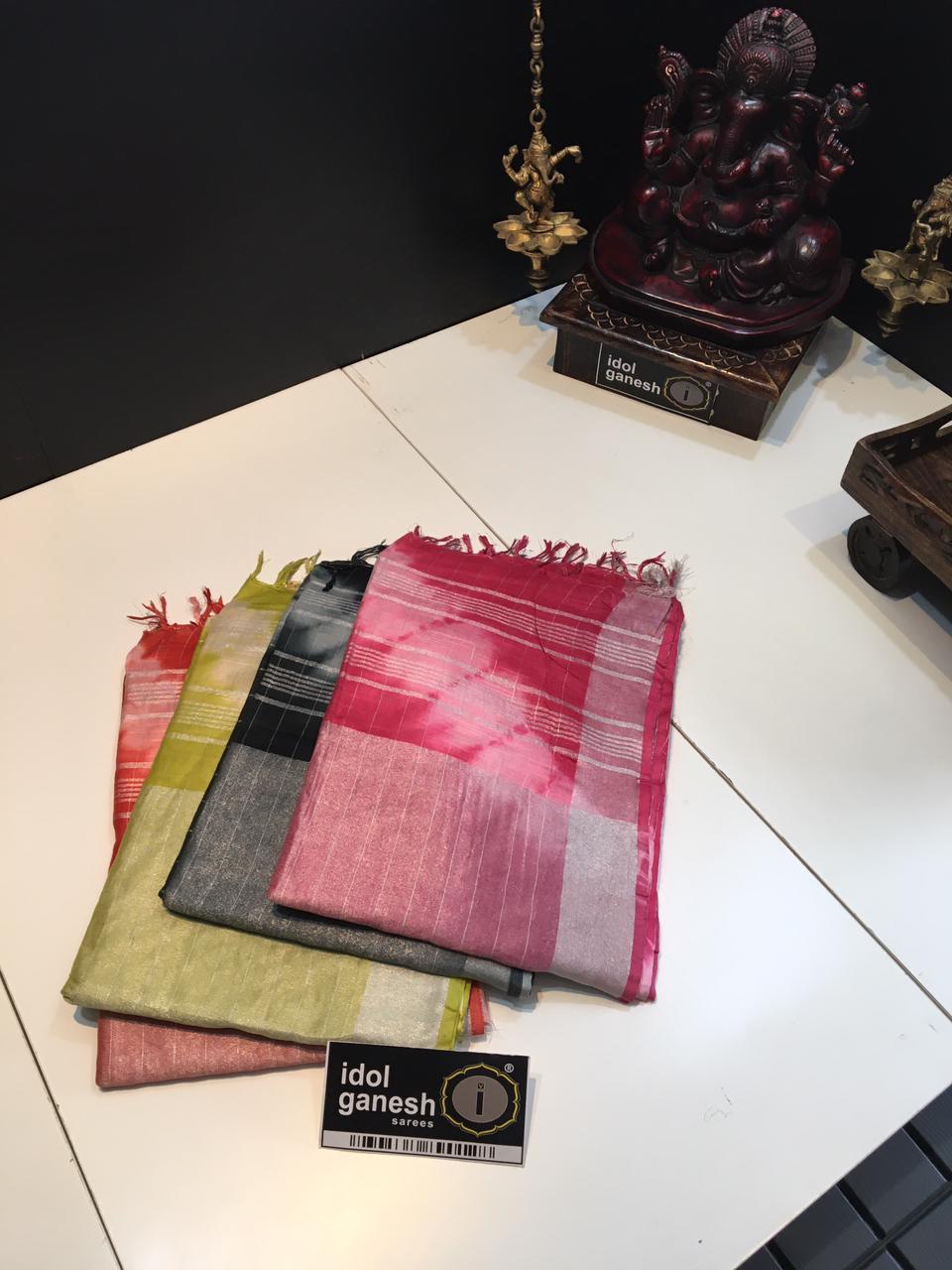 IG1056 Pure Handloom cotton/Lenin 