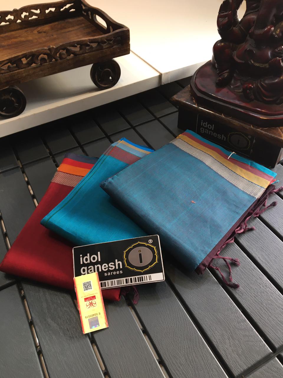IG1077 Pure Handloom authentic cotton 