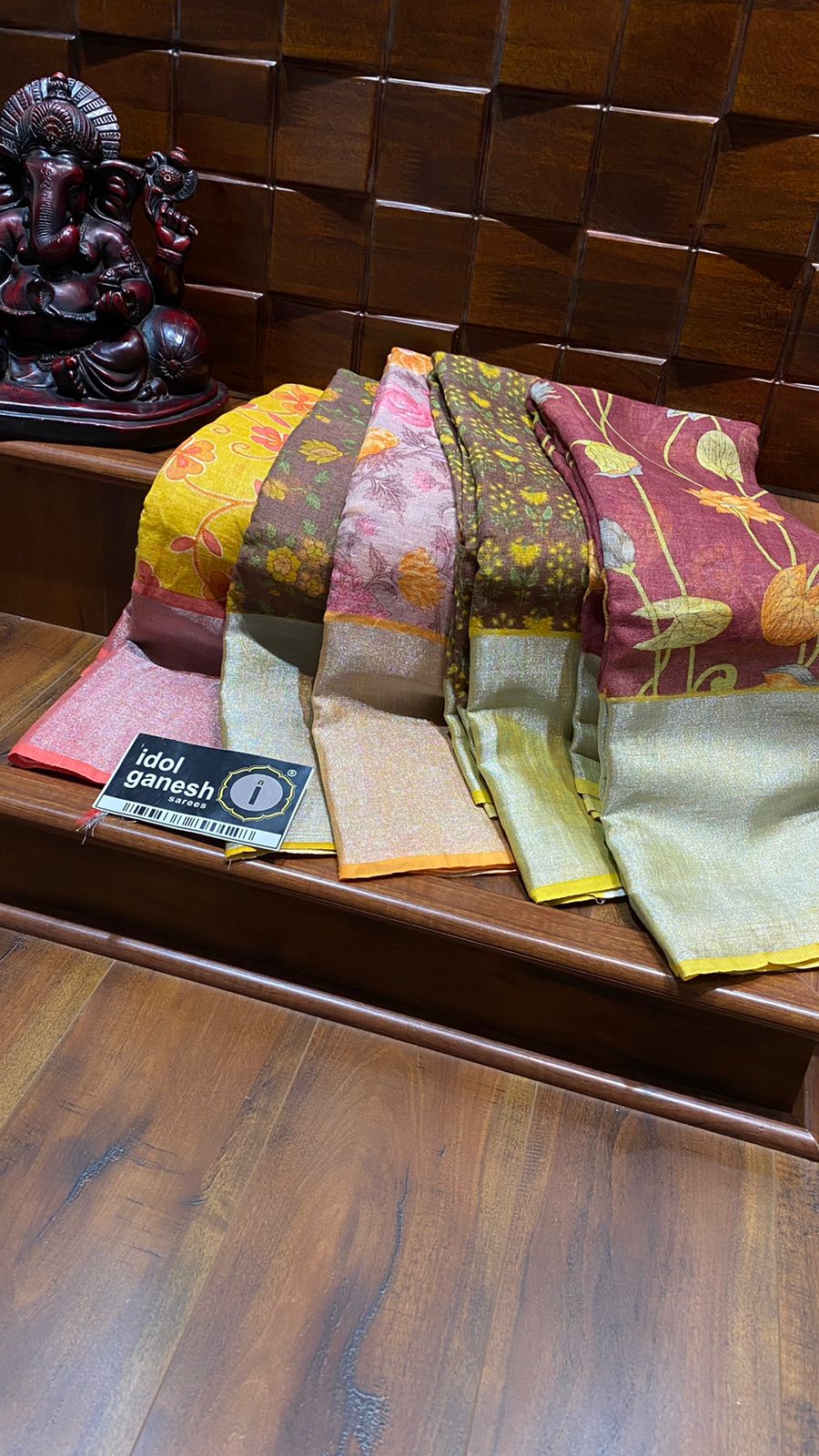 IG1100 Pure handloom Lenin/Lenin sarees