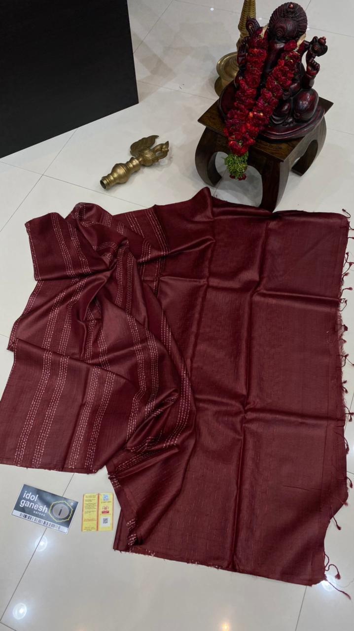 IG1205 Pure handloom tussar 