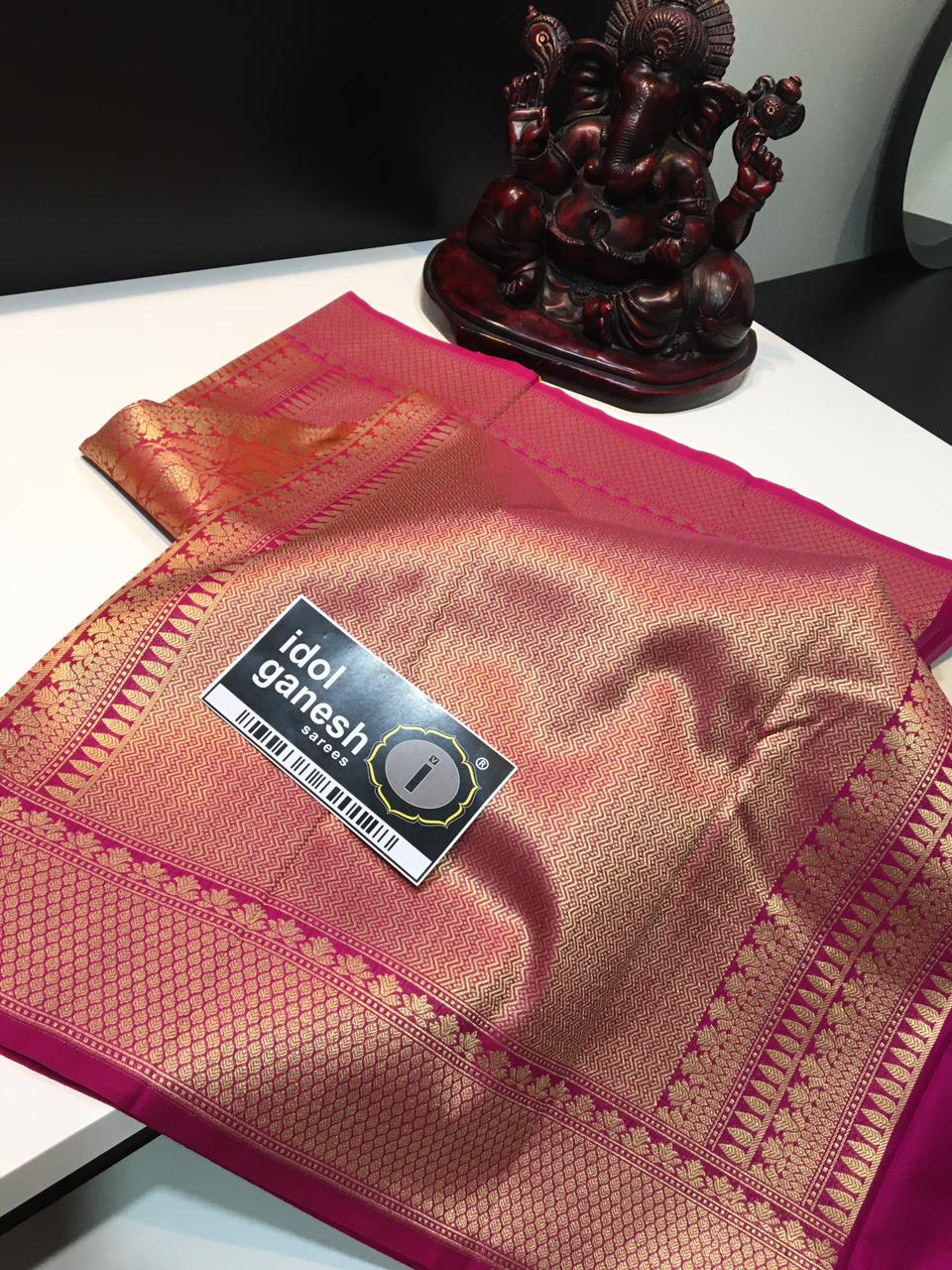 IG1276 Pure uppada silk pattu