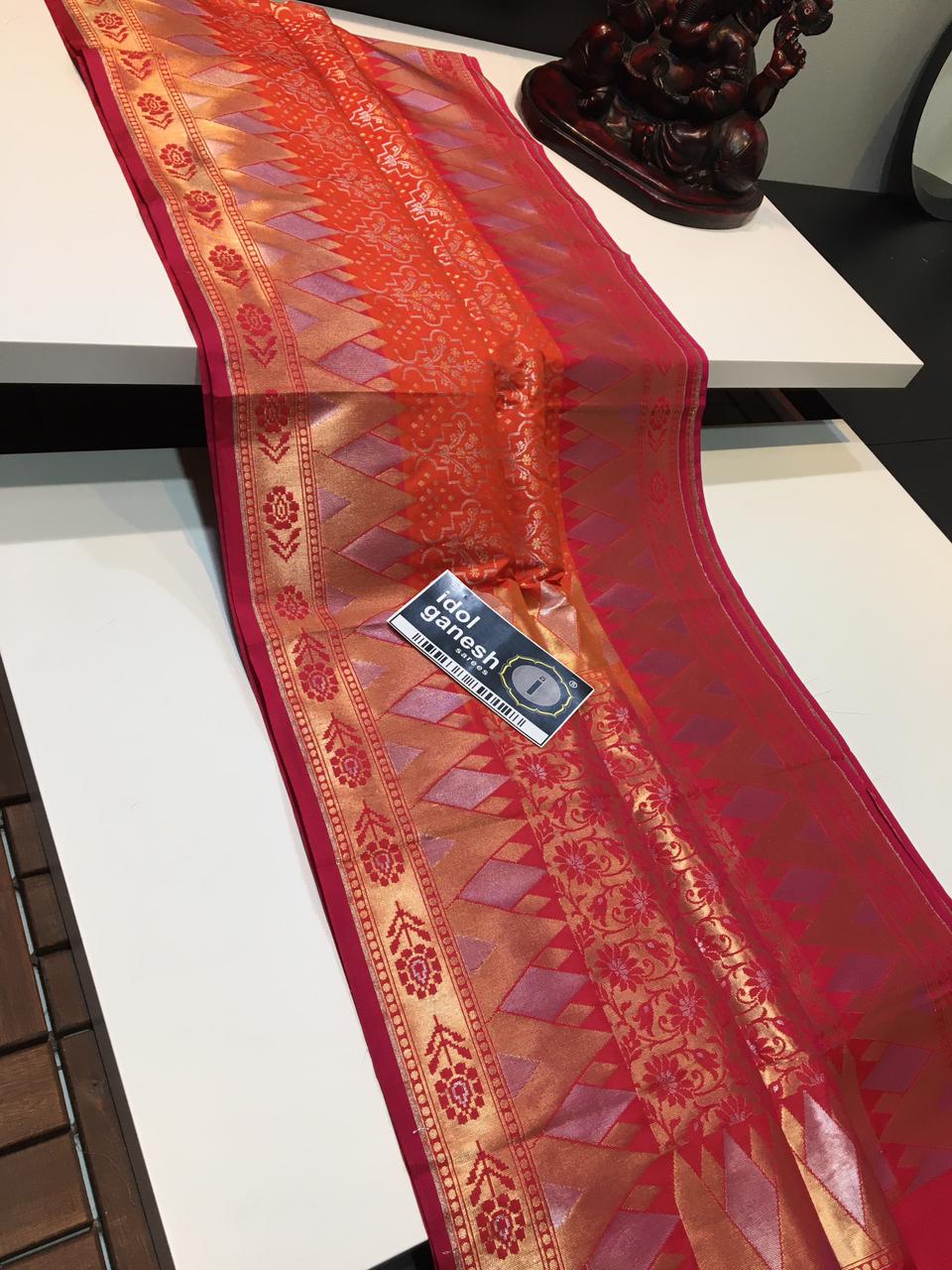 IG1295 Pure uppada silk pattu 