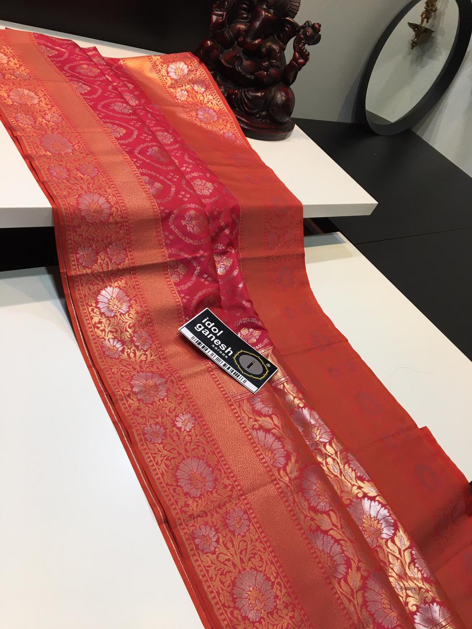 IG1296 Pure uppada silk pattu