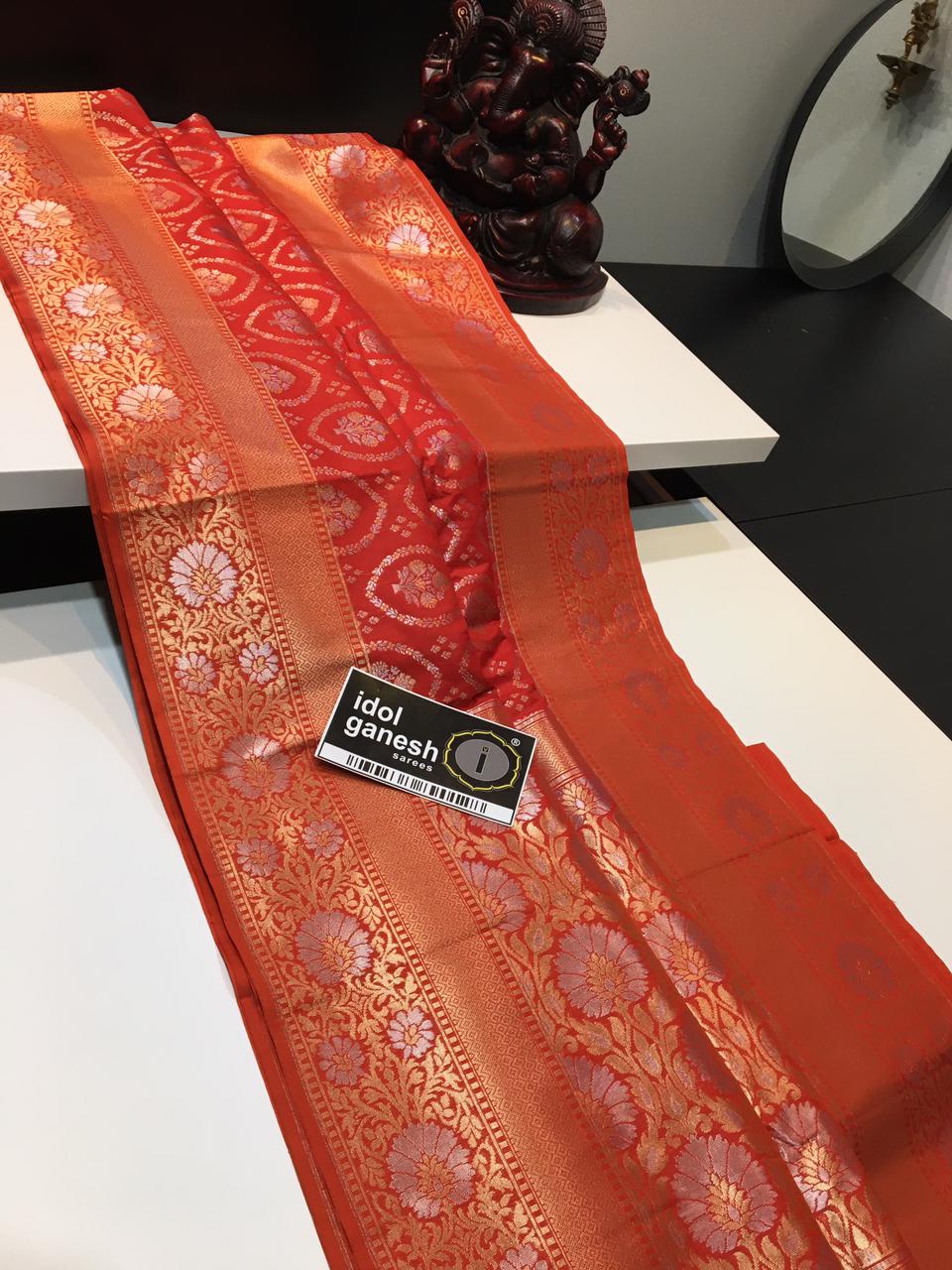 IG1296 Pure uppada silk pattu