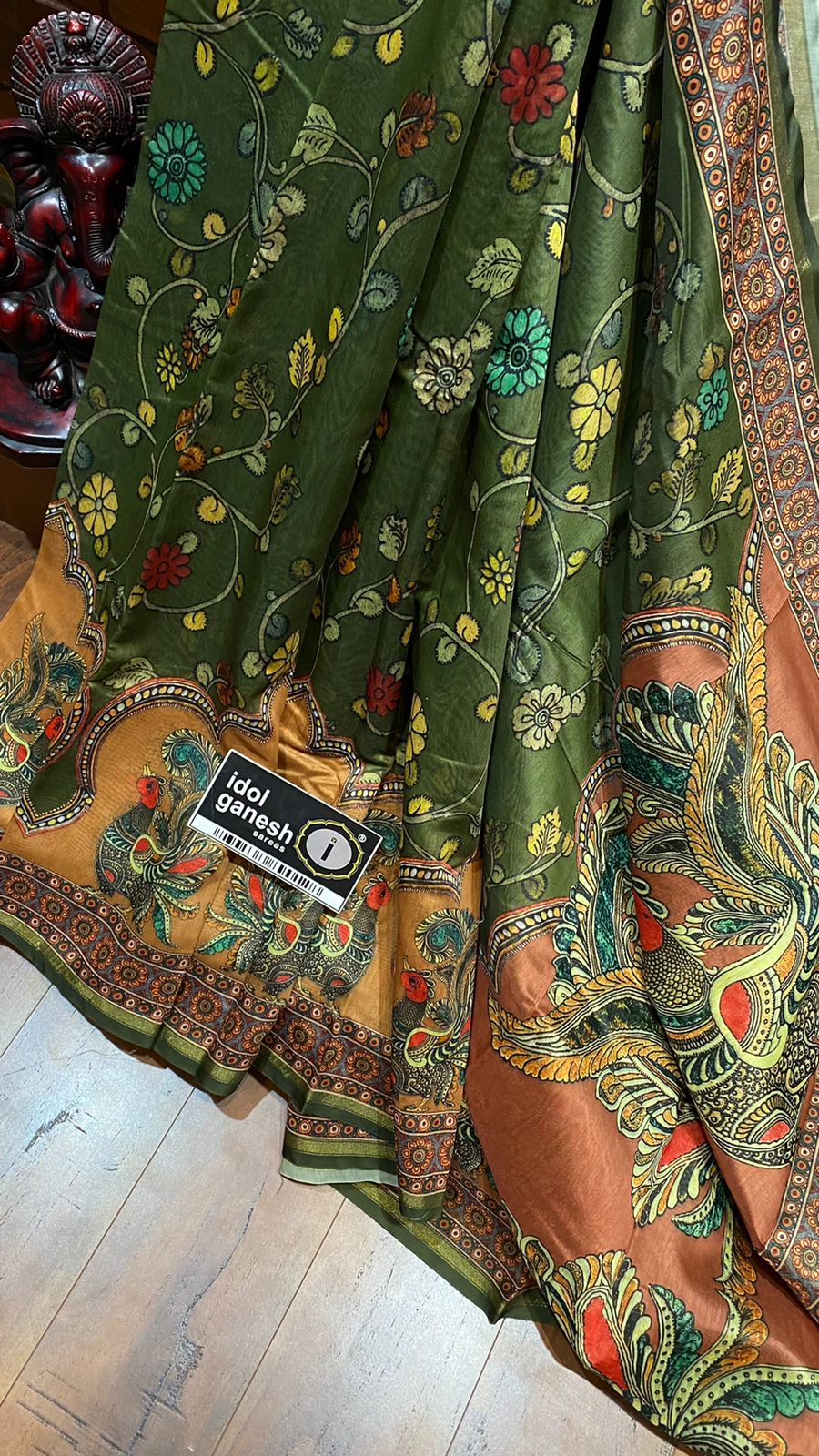IG1327 Pure handloom chanderi sarees IG1327 Pure handloom chanderi sarees