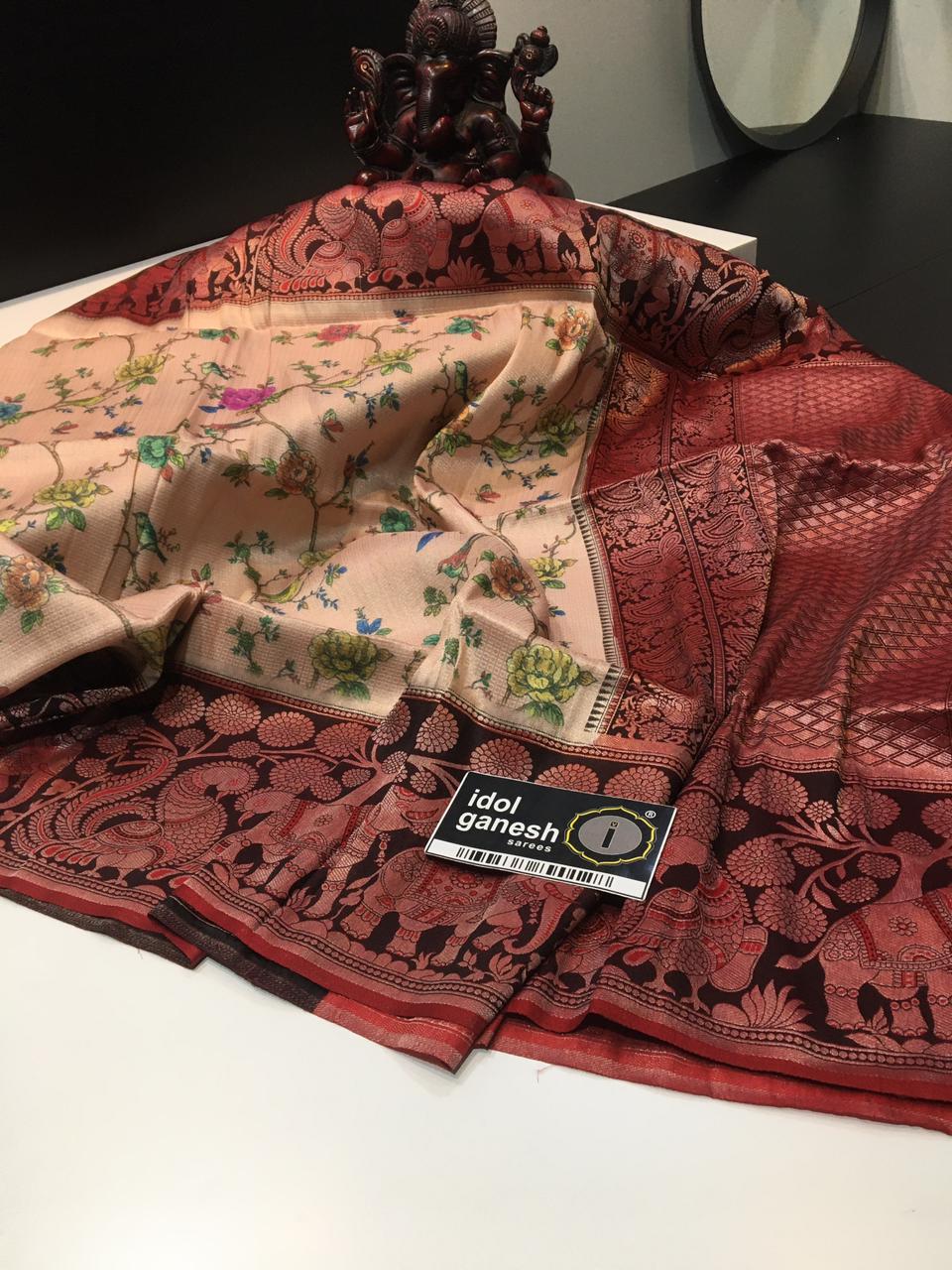 IG1338 Soft pure silk