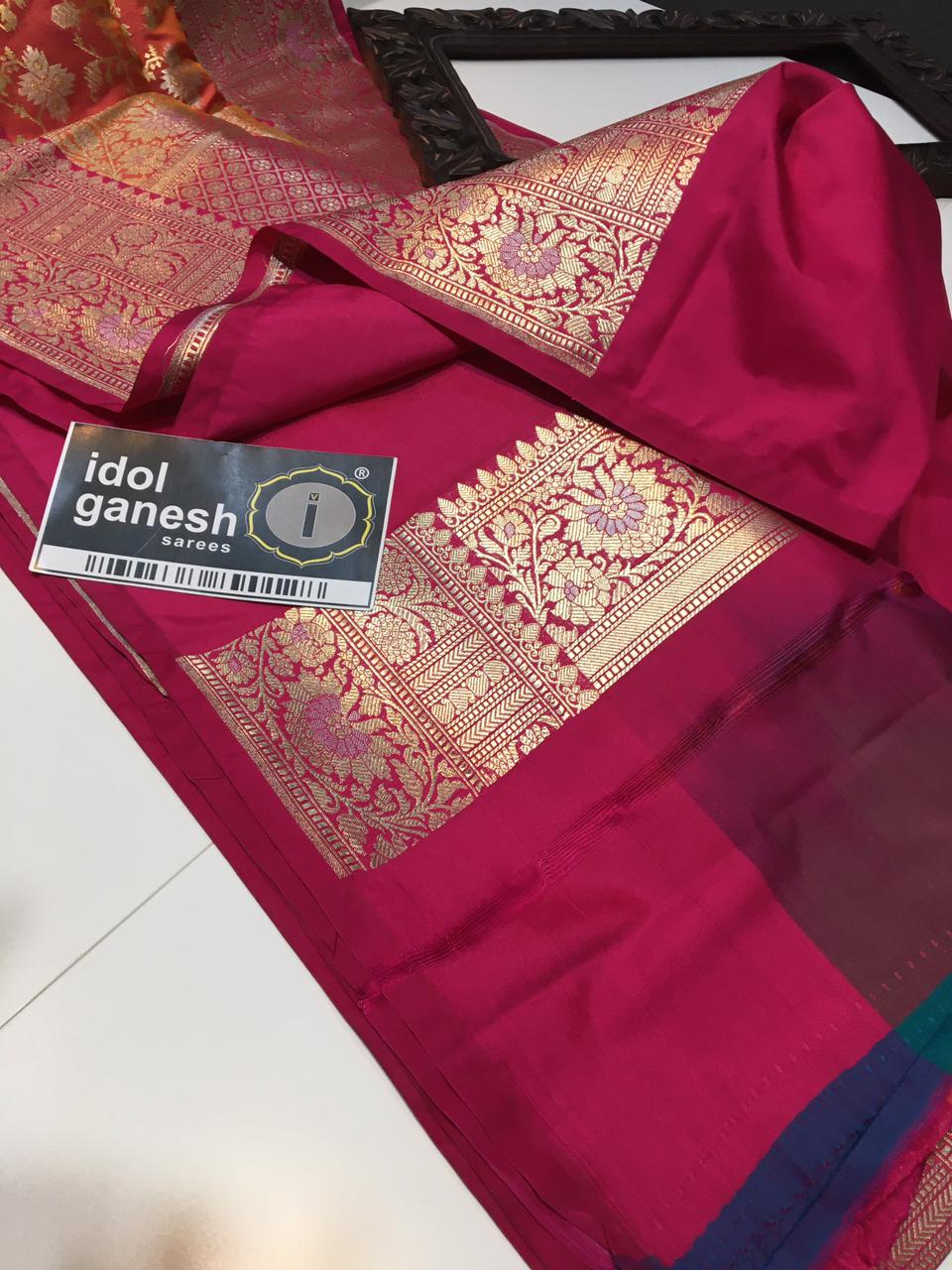 IG1434 Pure kataan silk pattu 