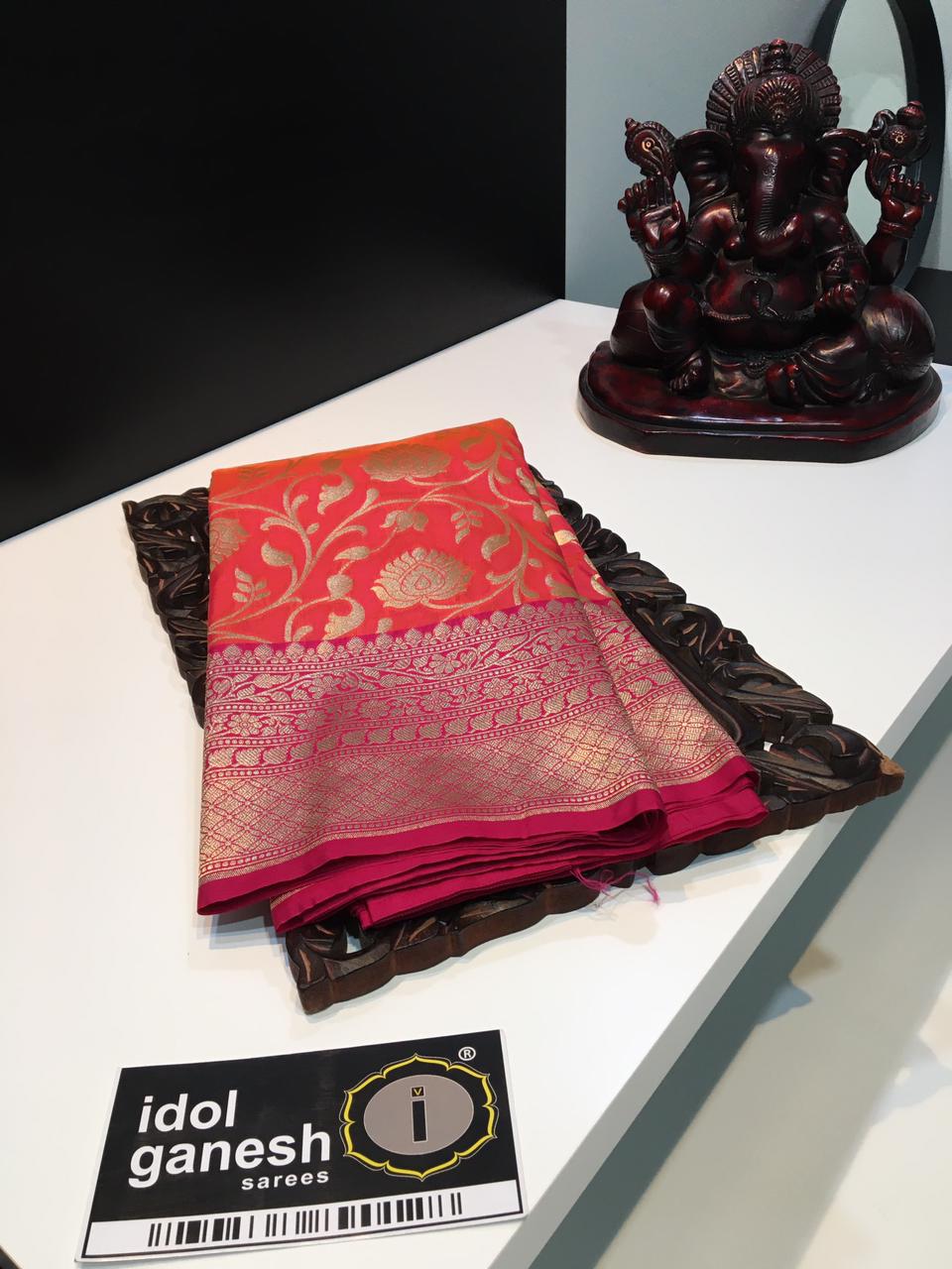 IG1436 Pure kataan silk pattu