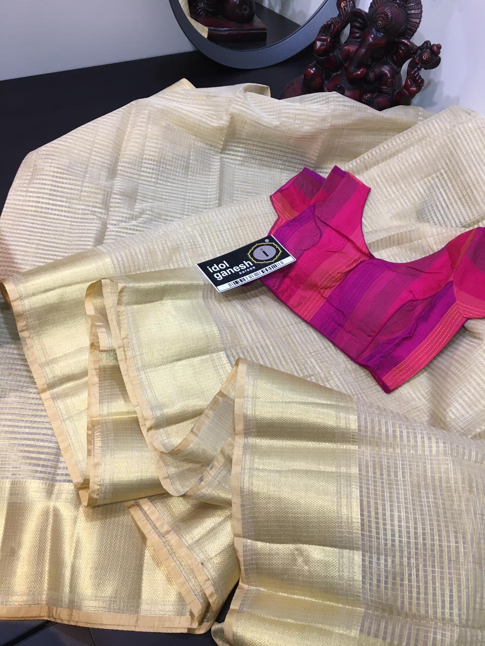 IG1448 Lite weight Kanchi tissue Kota sarees IG1448 Lite weight Kanchi tissue Kota sarees