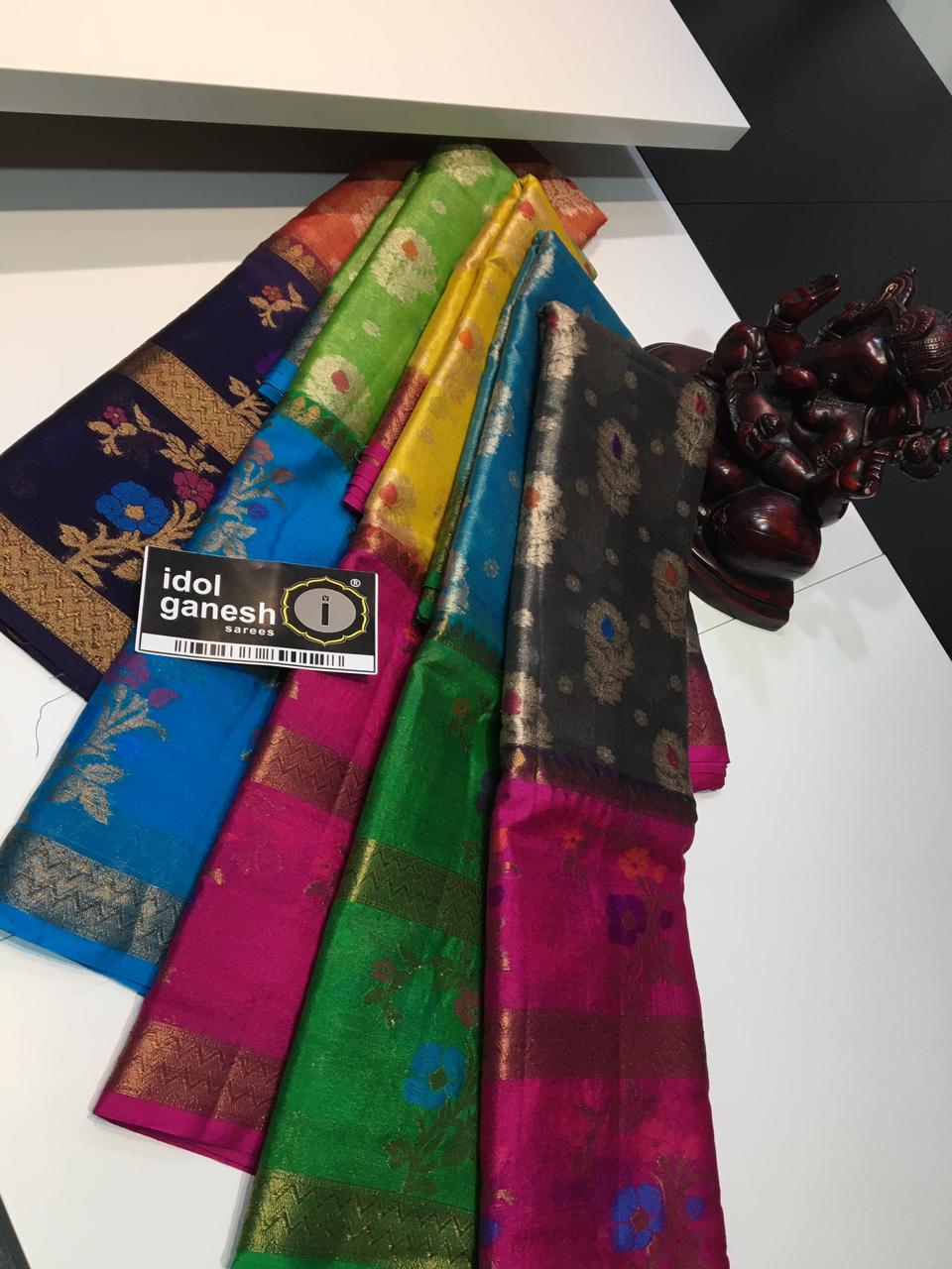 IG1572 Lite weight Kanchi tissue/tussar fancy pattu